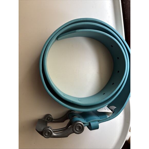 Oakley vintage y2k 2013 belt Spellout Bright Blue main image 10